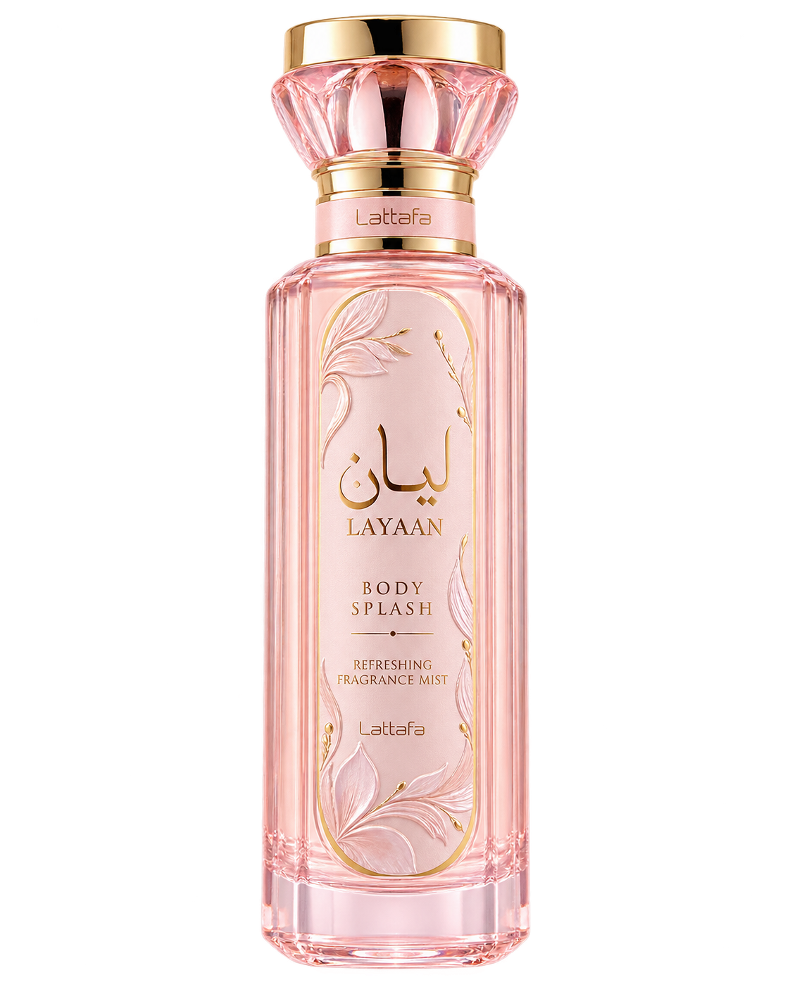 Layaan Body Splash Lattafa sem fundo